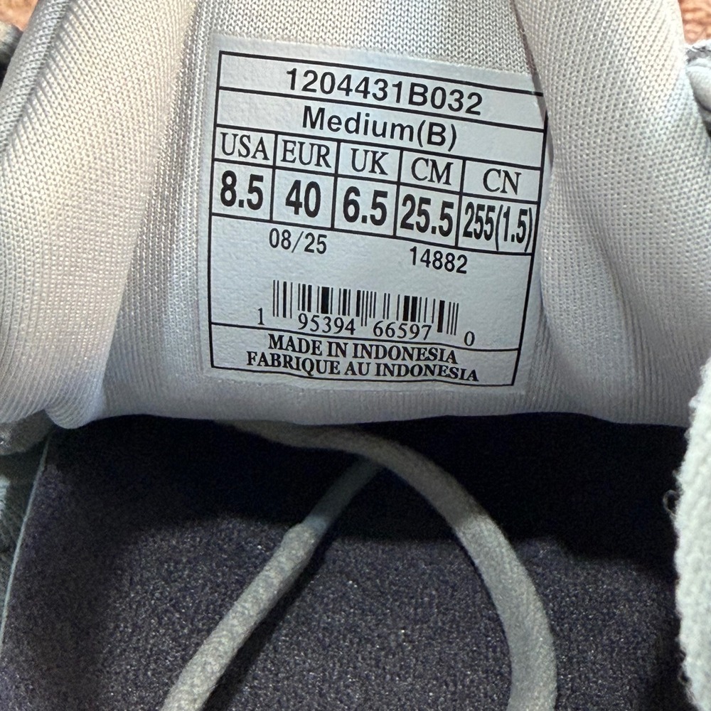 A+ Brooks Adrenaline GTS 25 Womens Running Shoes Grey Peach Size 8.5 1204431B032 - Picture 7 of 11